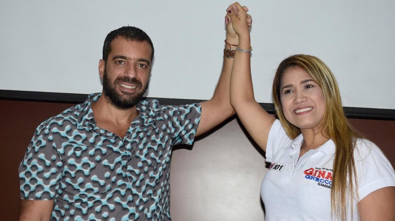 Arturo Char Chaljub y Gina Gnecco Arias.