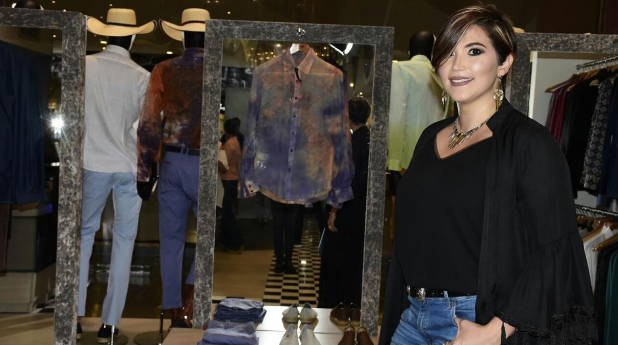 La diseñadora barranquillera Lily Montes