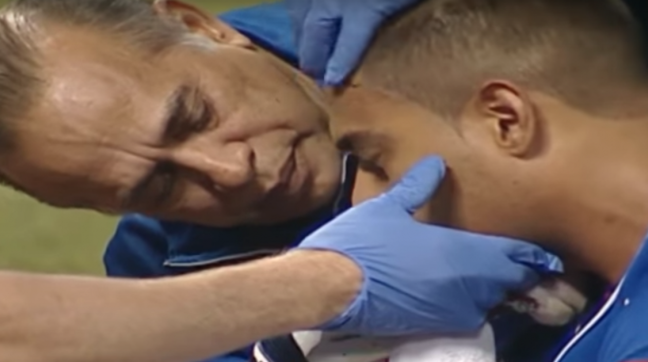 Momento en el que atienden al barranquillero.