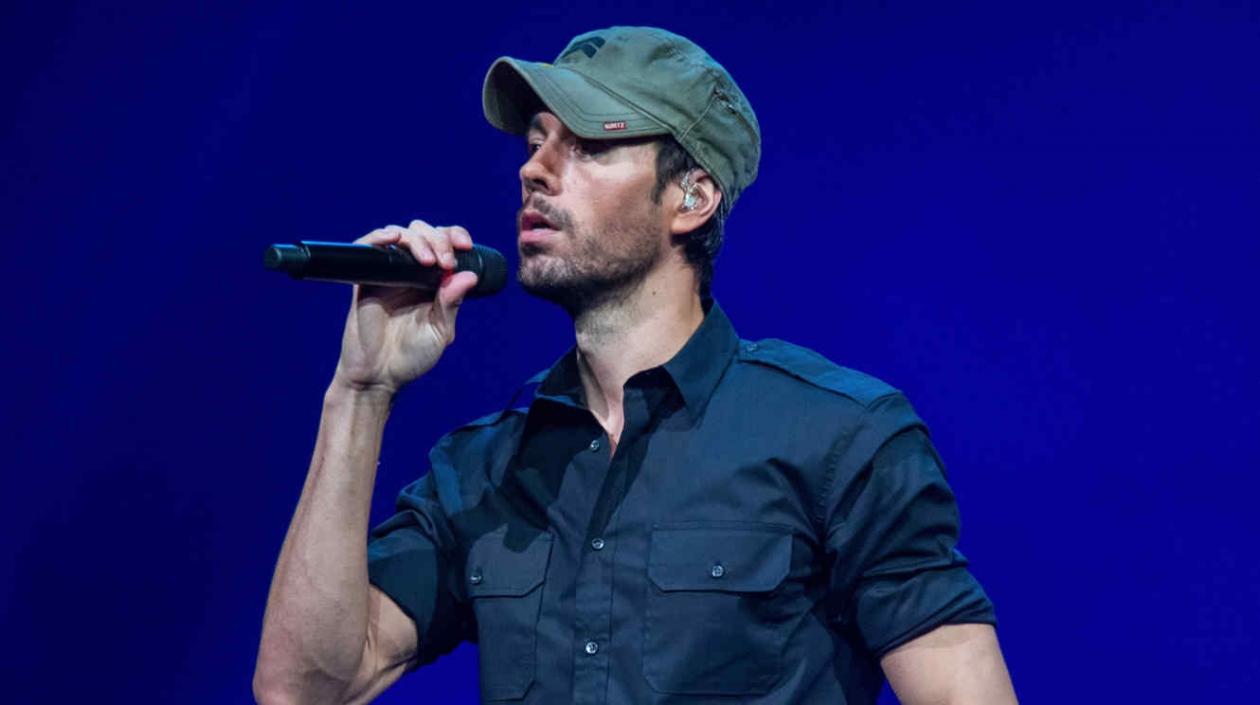 El cantante Enrique Iglesias.