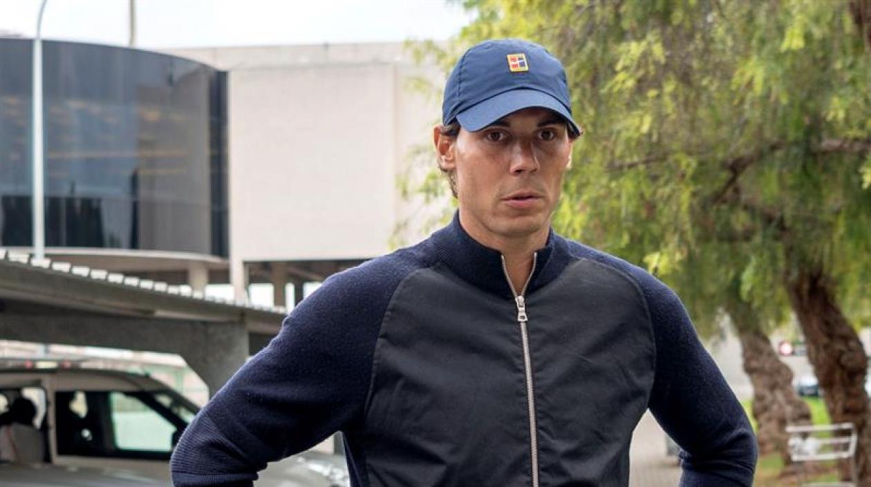 Nadal regresó a España.