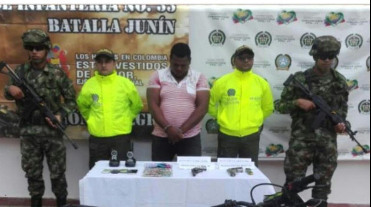 Ember Antonio Correa Cassiani, alias 'Niche'.