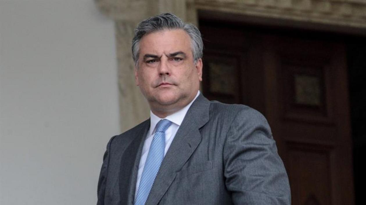 Fotografía de archivo del embajador de España en Venezuela, Jesús Silva, en la sede de la Cancillería venezolana, en Caracas.