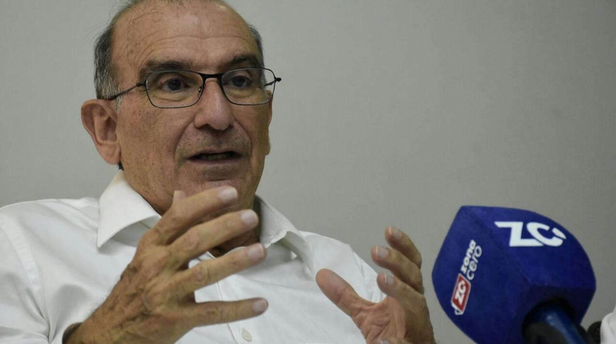 Humberto de la Calle Lombana, candidato presidencial por el Partido Liberal.