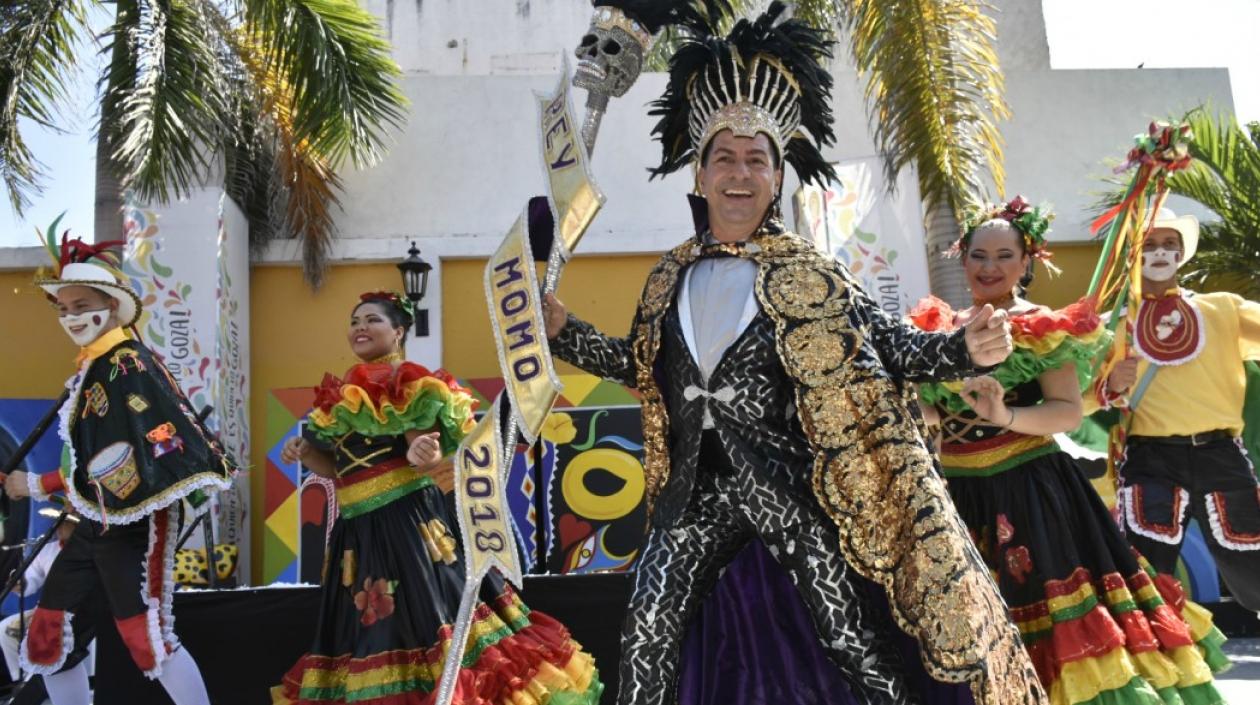 El Rey Momo 2018, Ricardo Sierra.