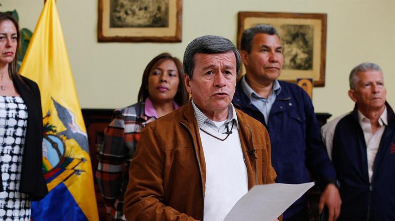 Pablo Beltrán, jefe negociador del ELN.