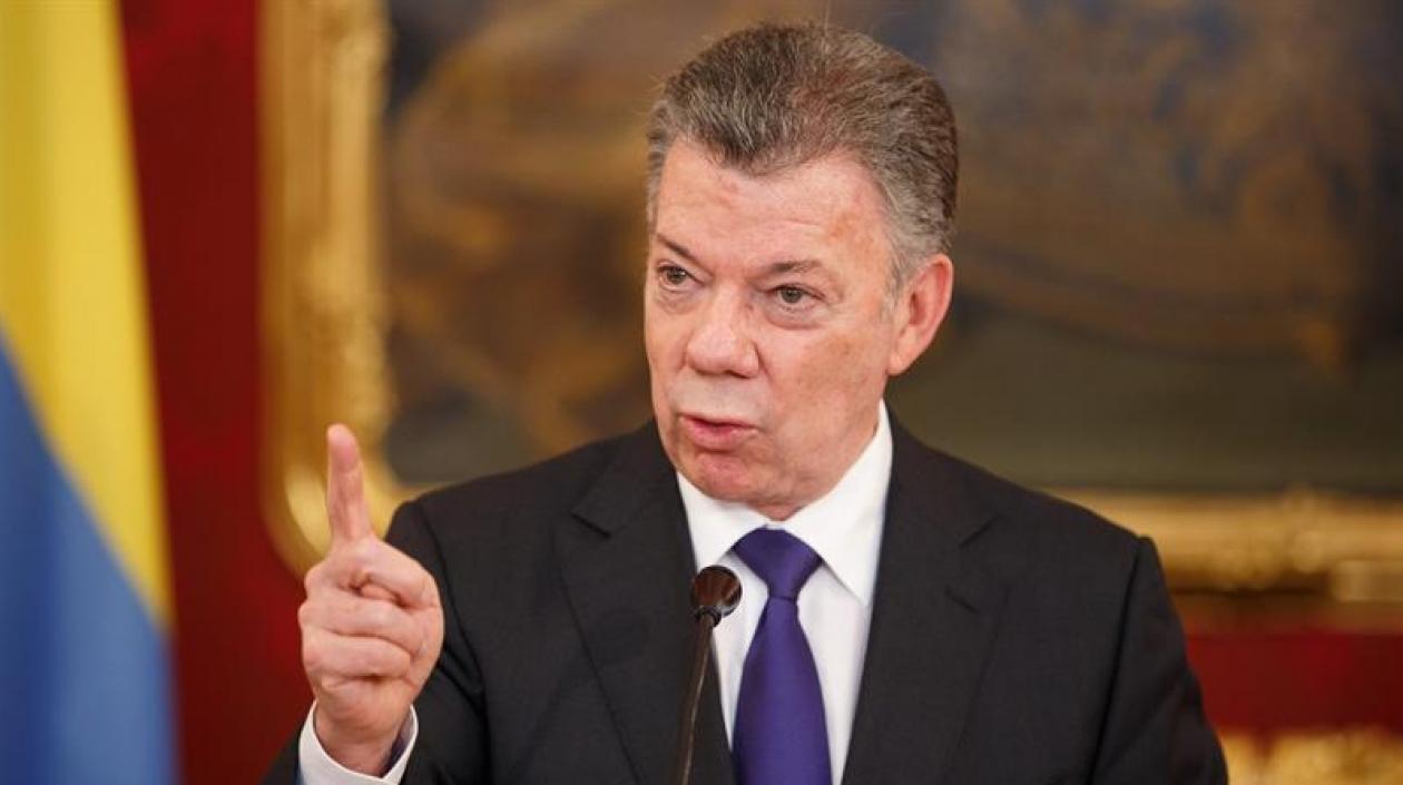 Juan Manuel Santos.