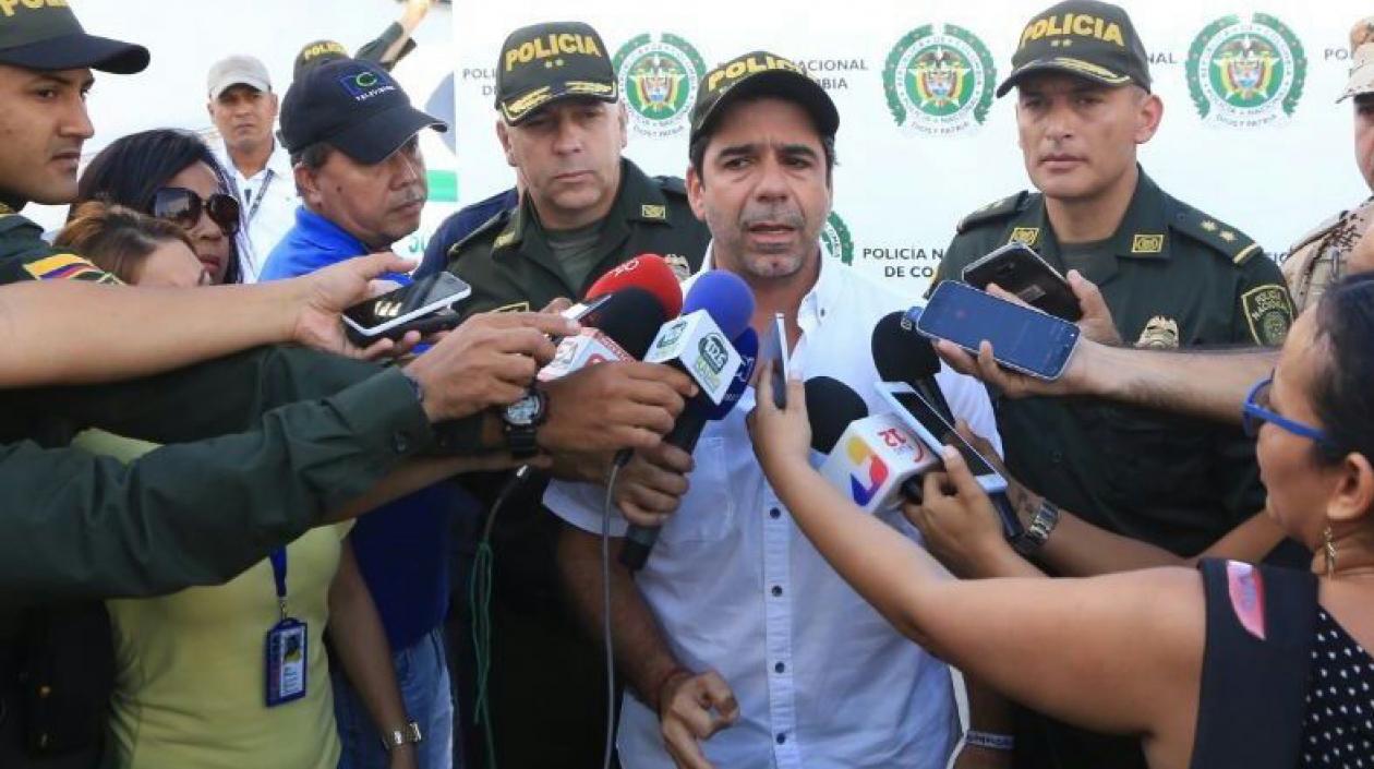 El Alcalde Alejandro Char Chaljub.