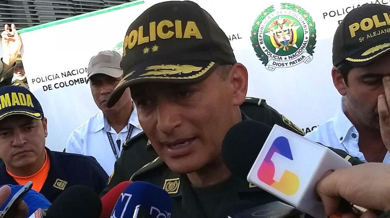 BG Mariano Botero, Comandante Policía Metropolitana de Barranquilla.
