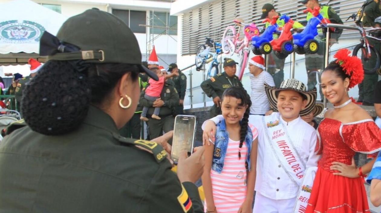 Samuel Quintero y Laura Ospino, reyes infantiles del Carnaval de la 44.