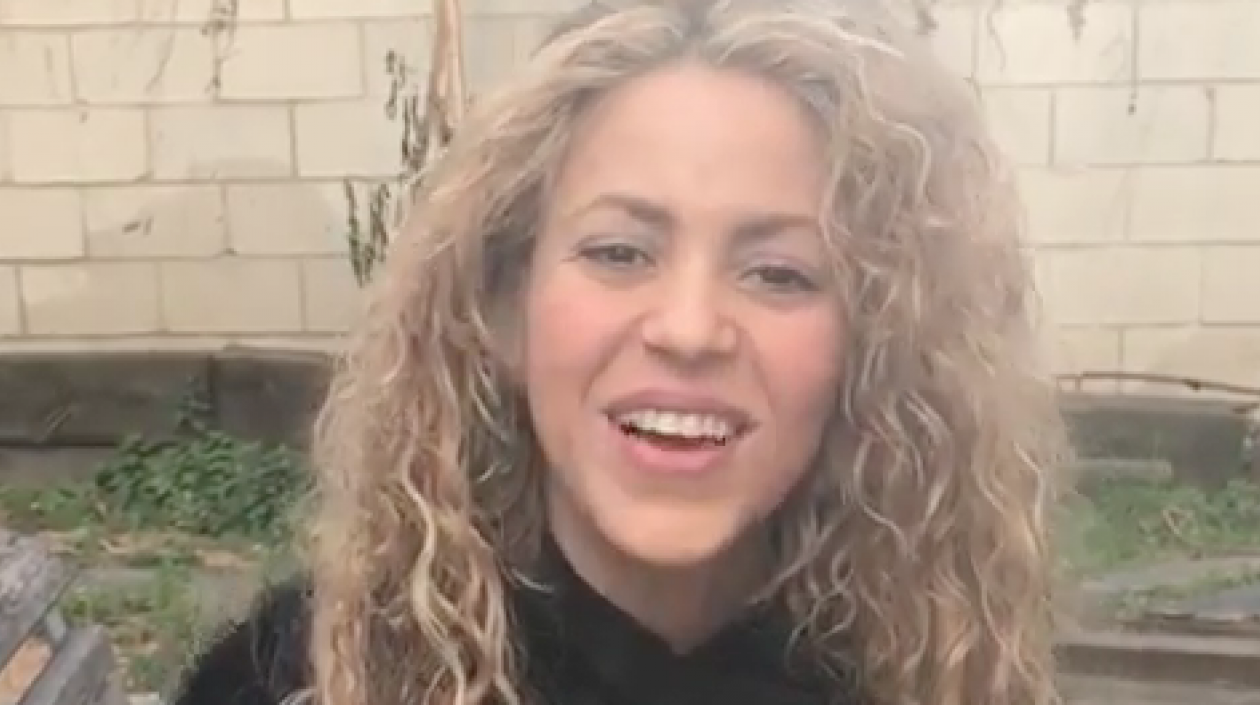 La cantante Shakira.