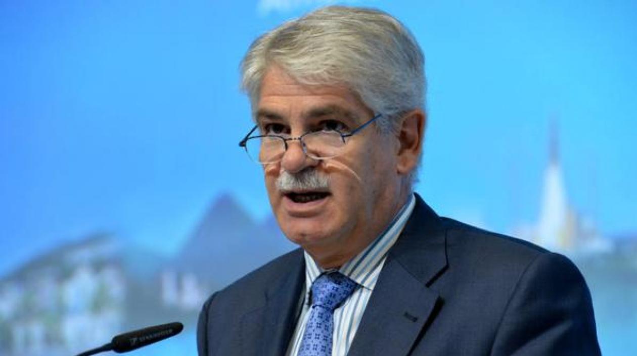 El ministro español de Asuntos Exteriores, Alfonso Dastis.