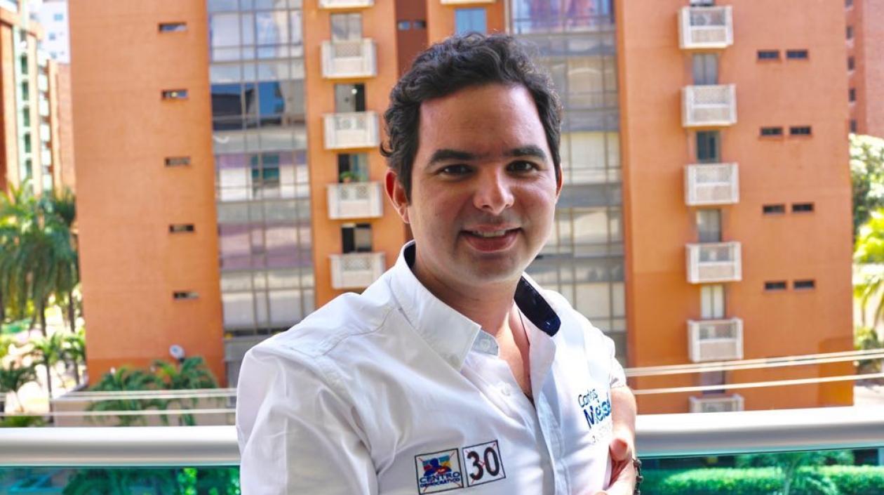 Carlos Meisel, candidato al Senado.