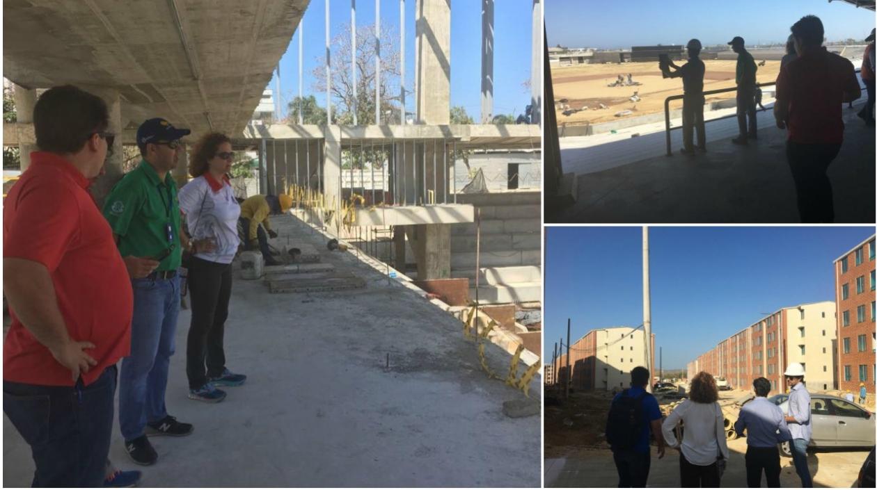 La delegación también visitó hoteles de la ciudad.