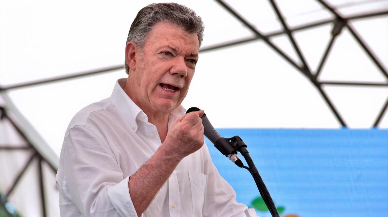 Juan Manuel Santos.