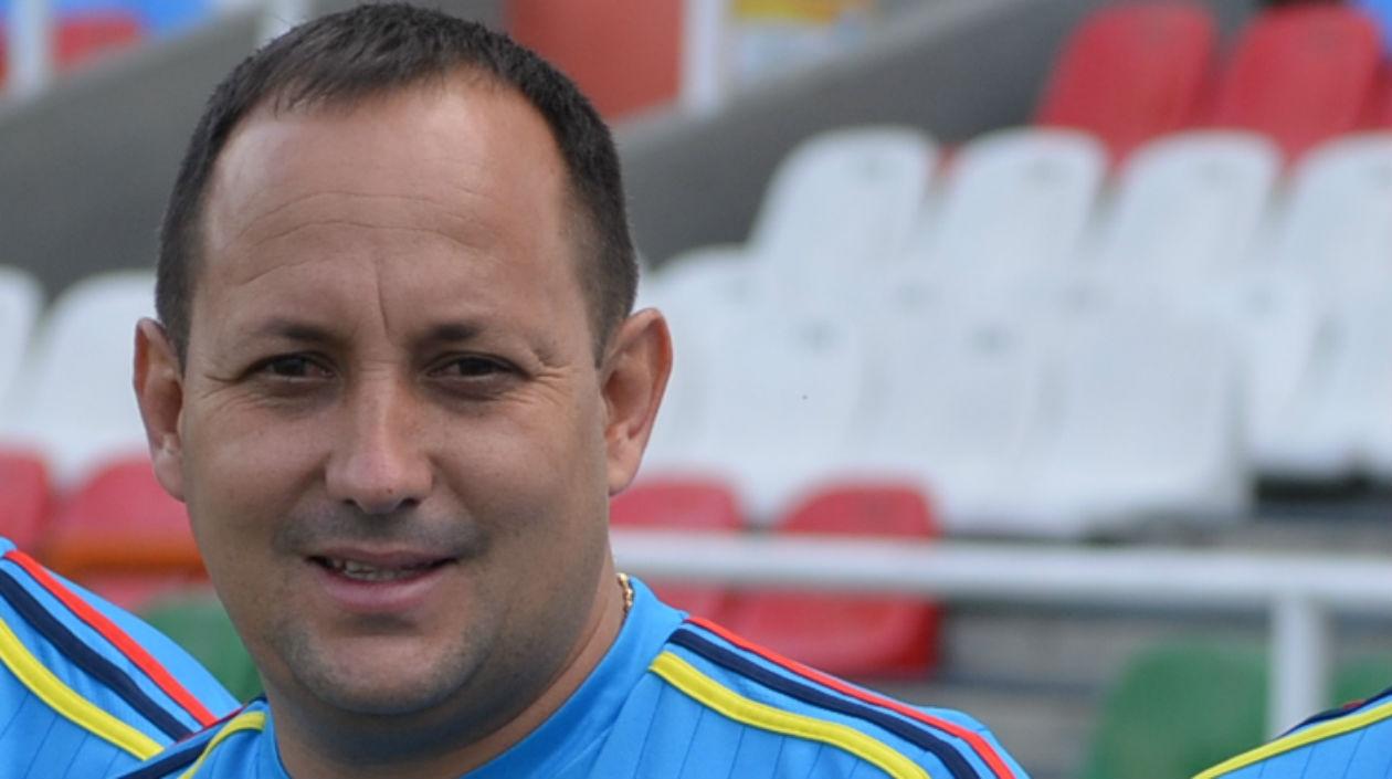 Felipe Taborda, ex técnico de la Selección Colombia Femenina. 