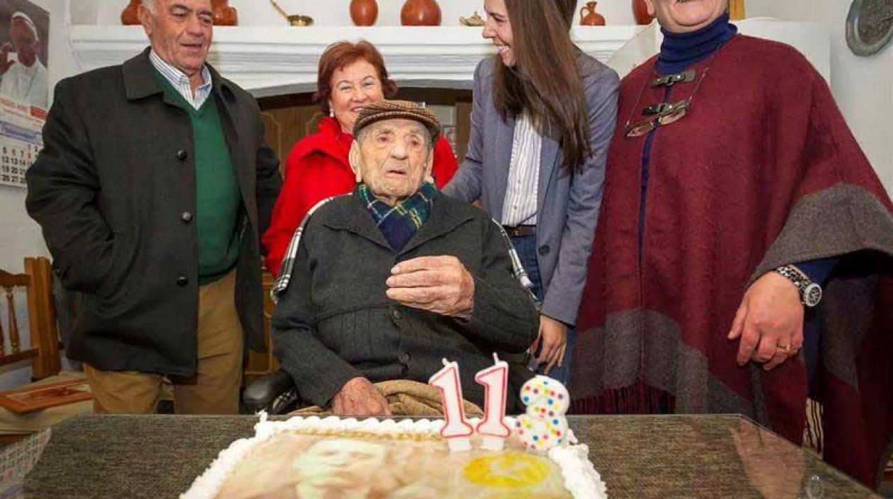 Cumplió los 113 años en diciembre de 2017.