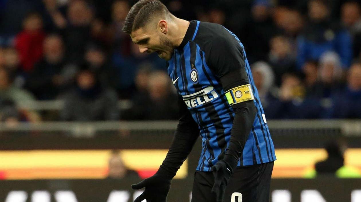 Mauro Icardi, delantero argentino. 