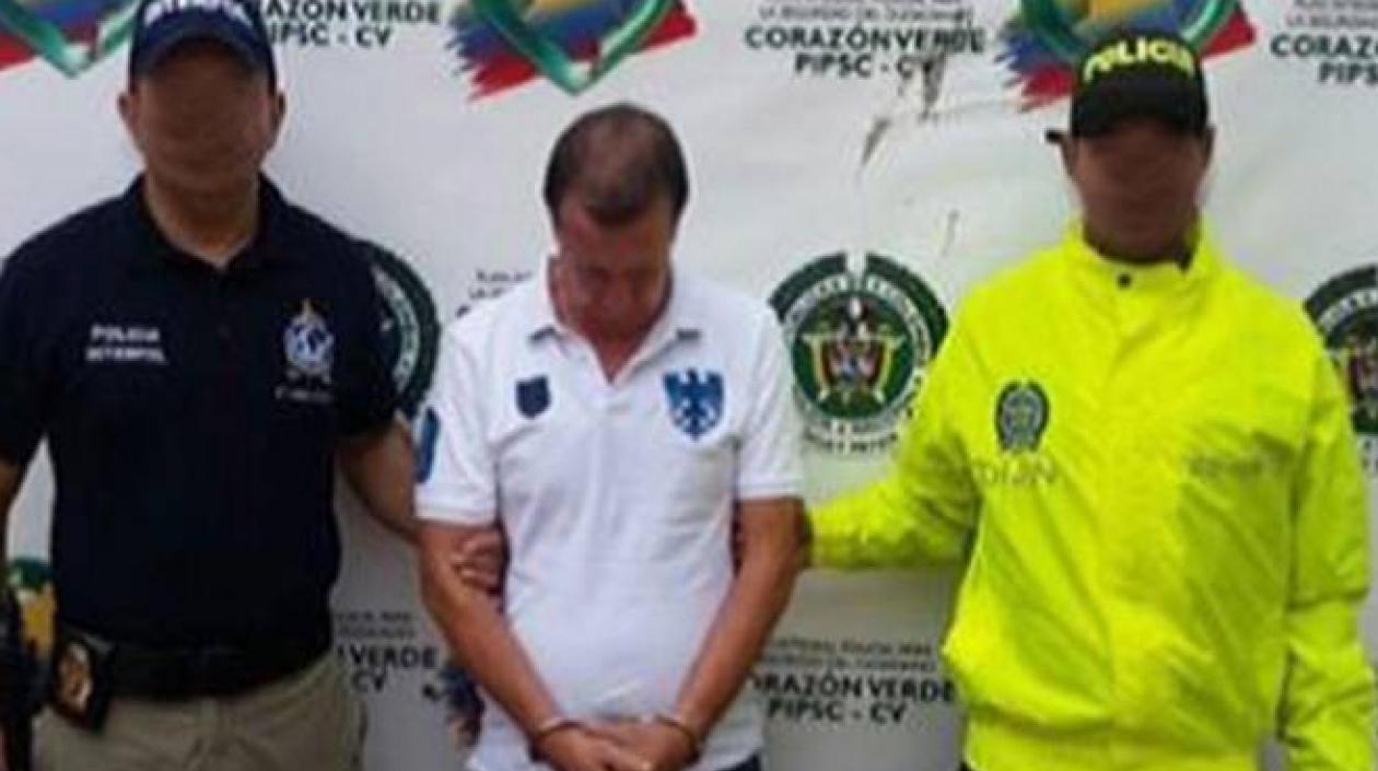  Jhon Hincapié Ramírez, de 57 años, fue entregado ayer a las autoridades colombianas.