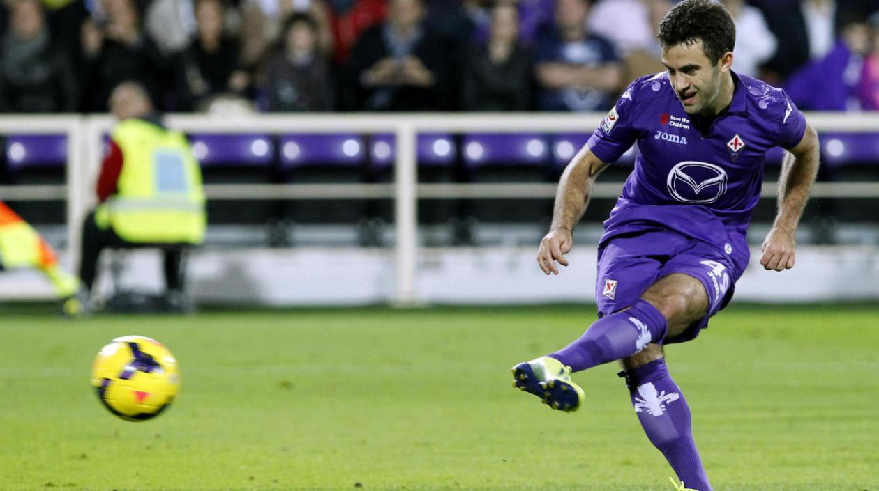 Giuseppe Rossi, delantero italiano. 