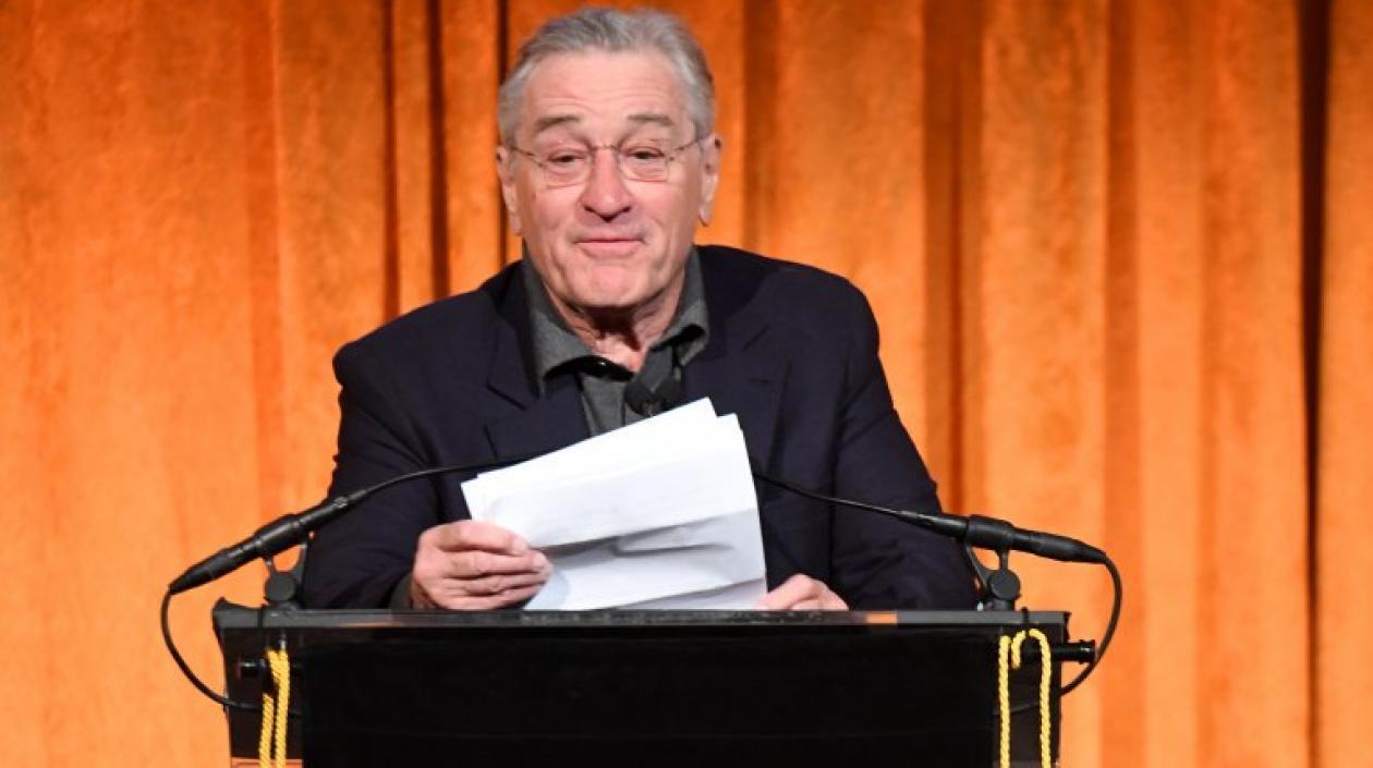El actor estadounidense Robert De Niro. 
