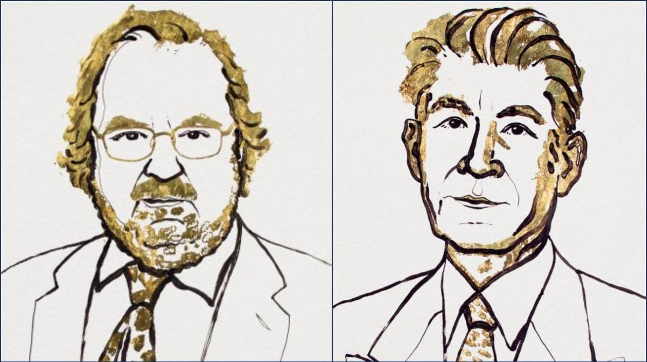 El estadounidense James P. Allison y el japonés Tasuku Honjo, los ganadores del Premio Nobel de Medicina.