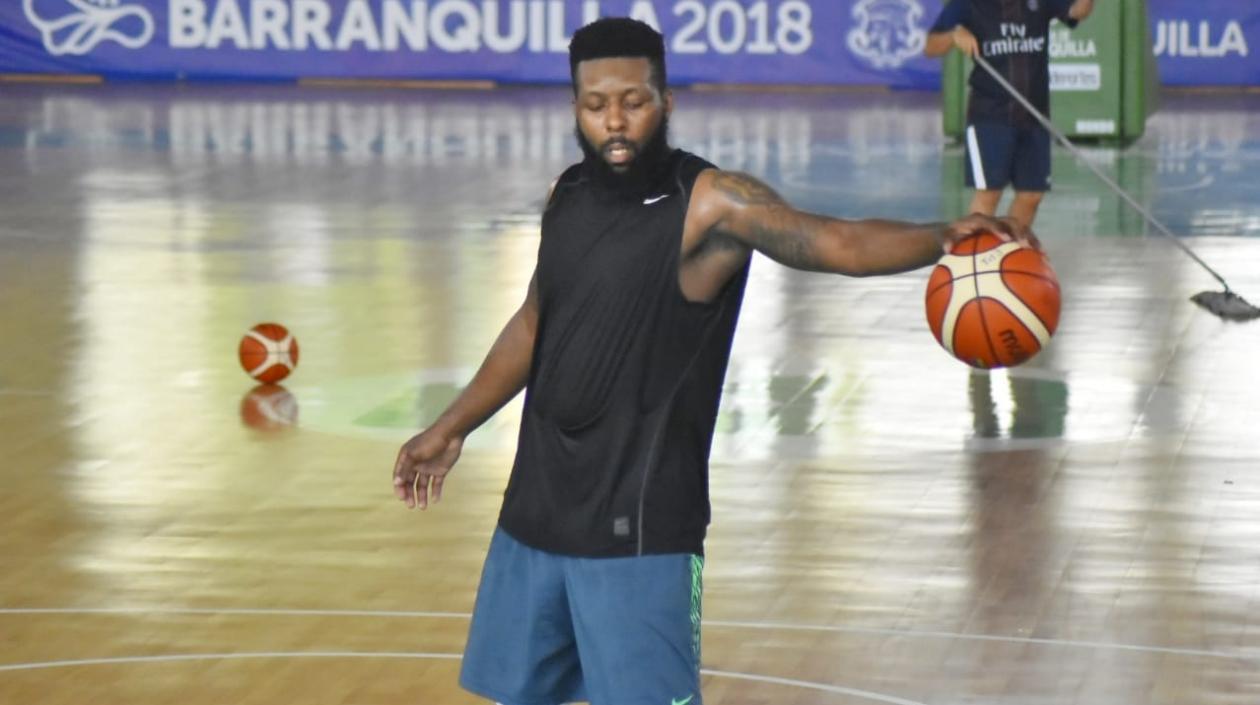 Michael Sneed, jugador de los Titanes de Barranquilla. 