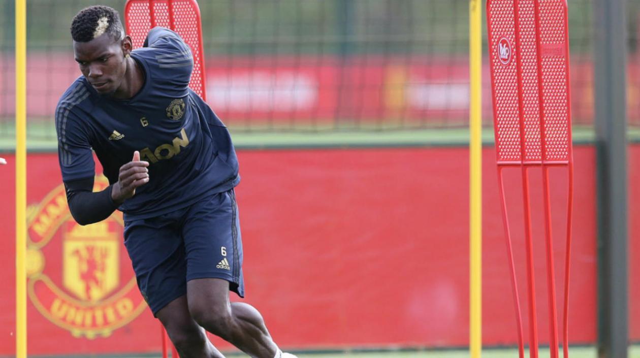Paul Pogba, jugador del Manchester United. 