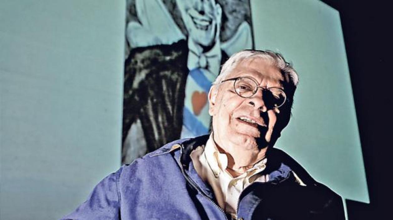 El caricaturista y artista plástico uruguayo-argentino Hermenegildo Sábat.