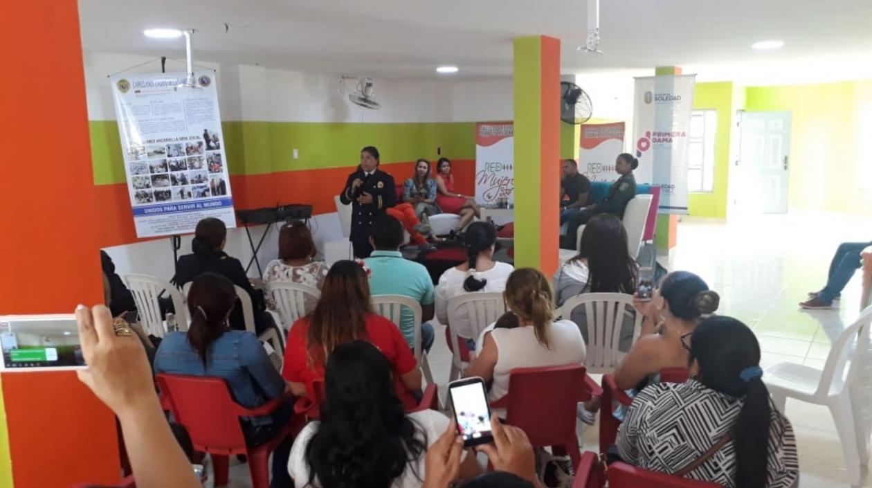 El evento se realizó en Soledad.