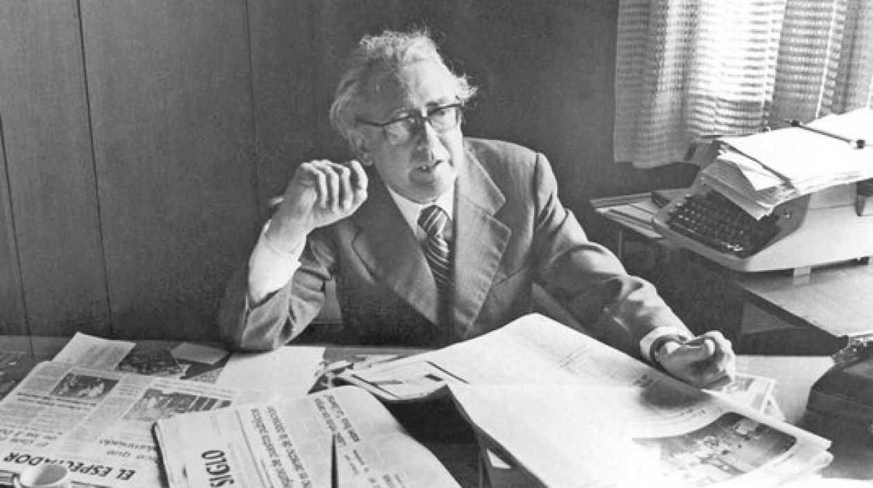 Foto de archivo de El Espectador de Guillermo Cano.