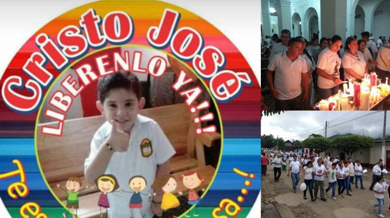 Cristo José Contreras, niño de 5 años secuestrado en Norte de Santander.