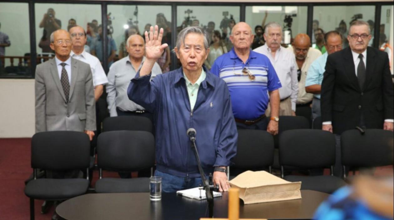 El exgobernante peruano Alberto Fujimori.