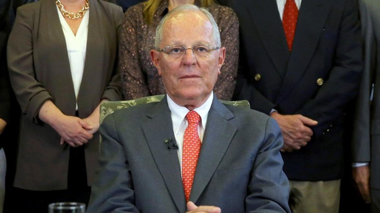 El expresidente peruano Pedro Pablo Kuczynski. 