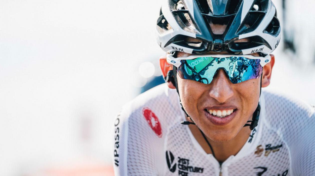 Egan Bernal, ciclista colombiano. 