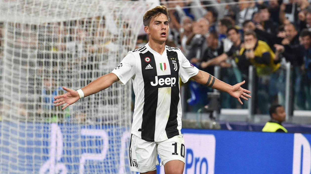 Paulo Dybala, delantero del Juventus.