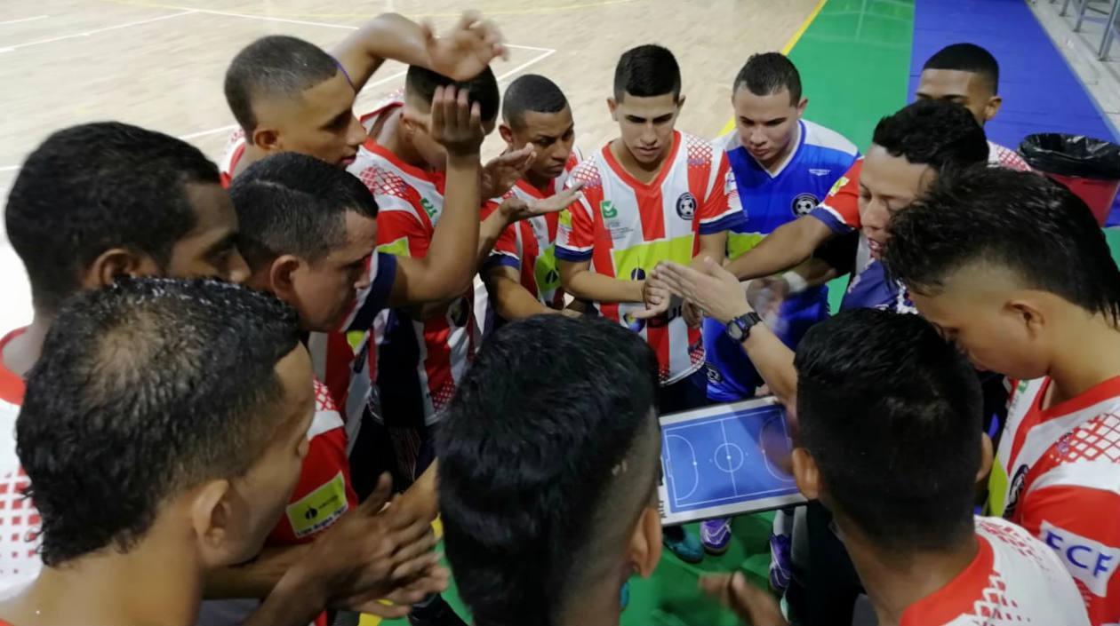 Jugadores del Independiente Barranquilla. 