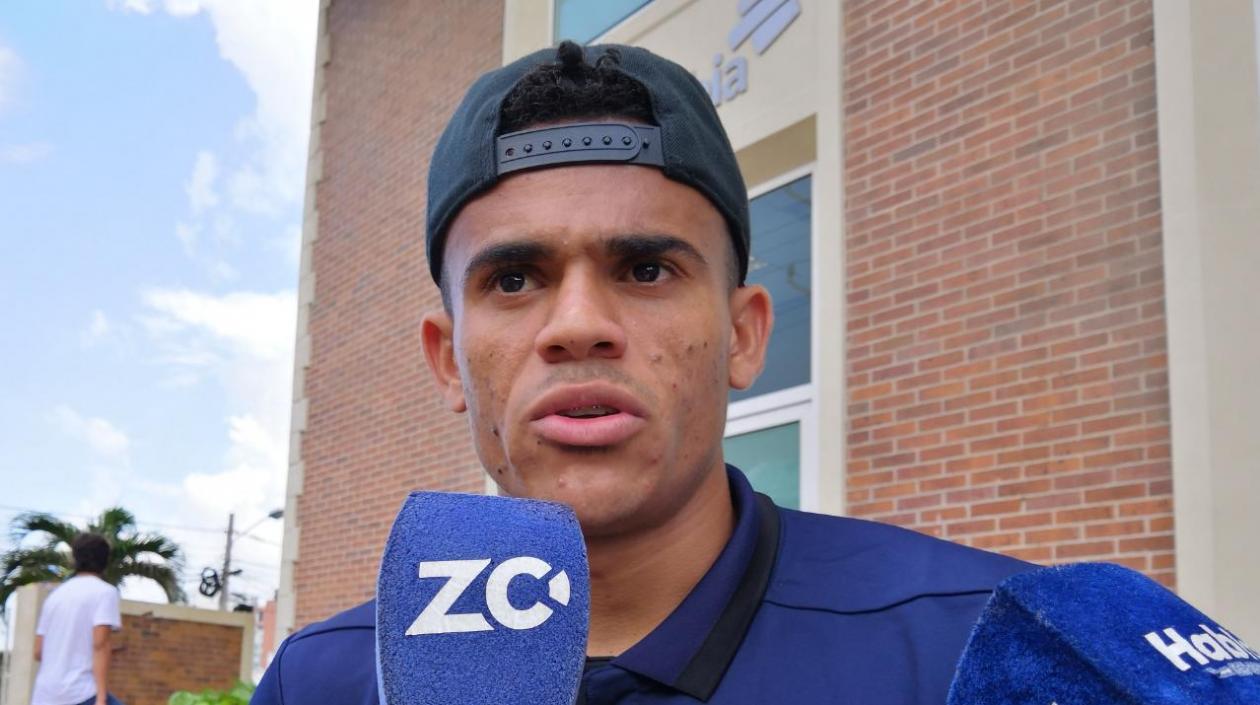 Luis Díaz, jugador del Junior.