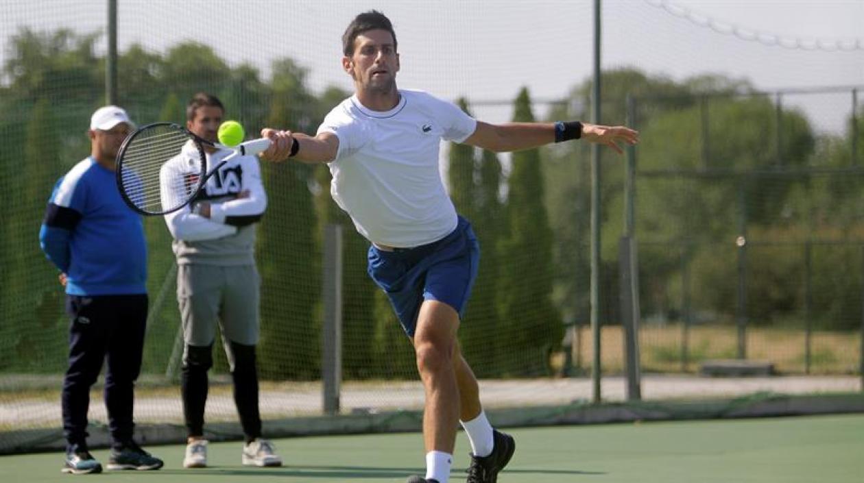 El serbio Novak Djokovic.