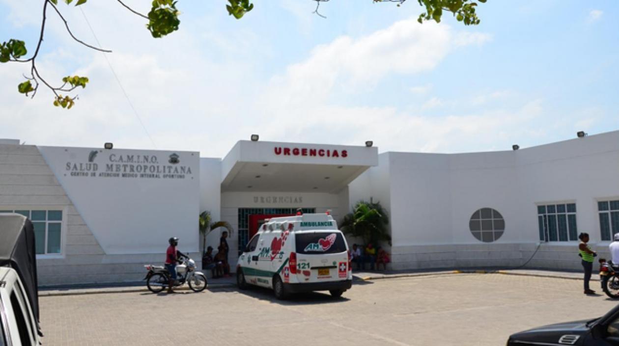 El taxista llegó sin vida al CAMINO Santa María.