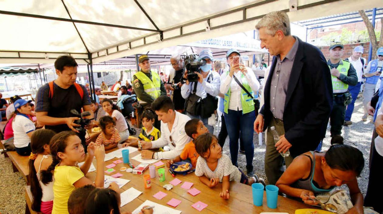 El alto comisionado de las Naciones Unidas para los refugiados (Acnur), Filippo Grandi