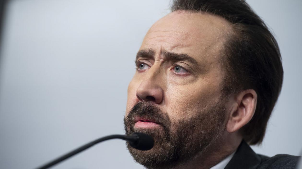 El actor estadounidense Nicolas Cage.