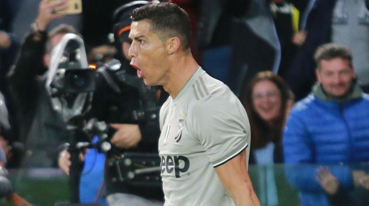 Cristiano Ronaldo, delantero de la Juventus. 