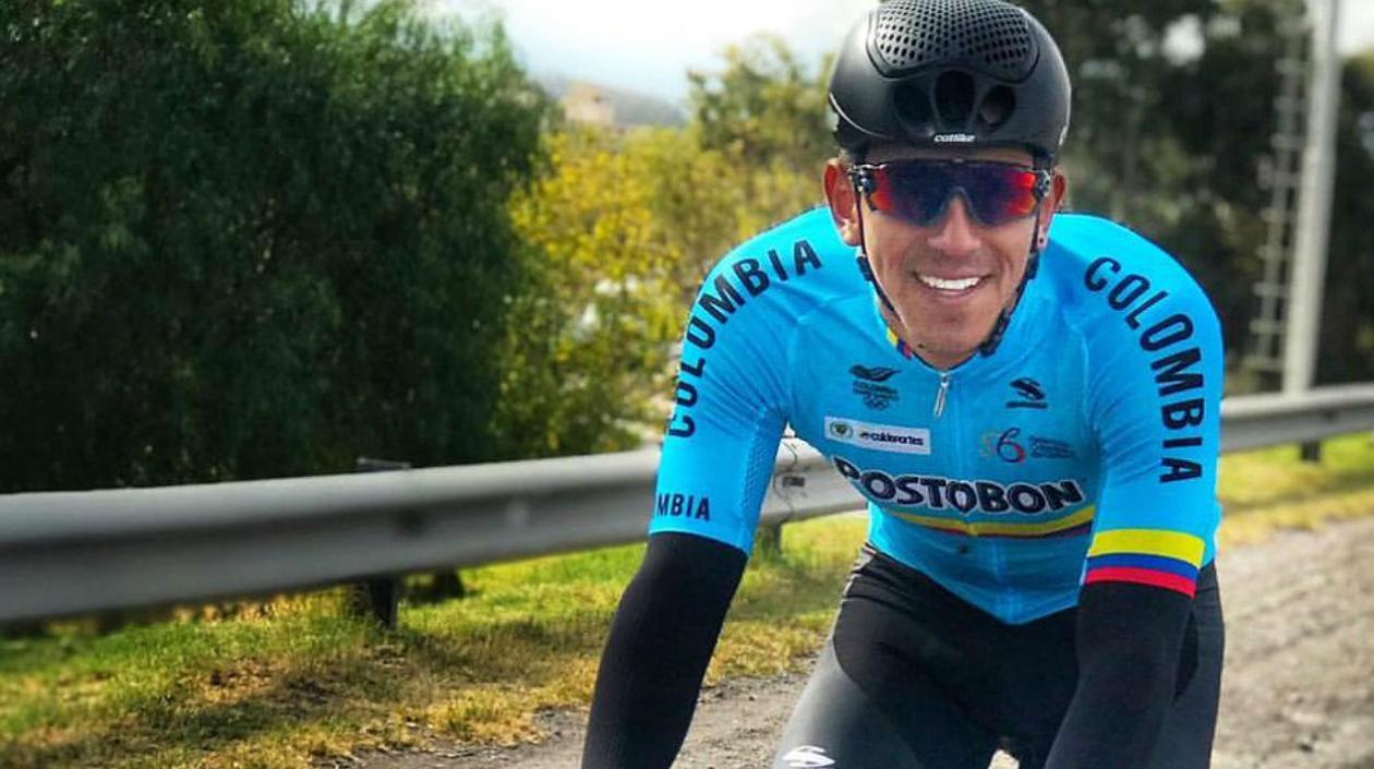 Juan Sebastián Molano, ciclista colombiano. 