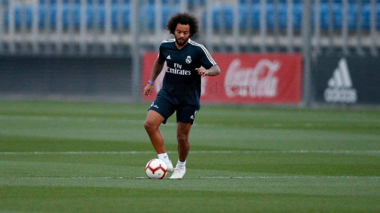 Marcelo, jugador del Real Madrid. 