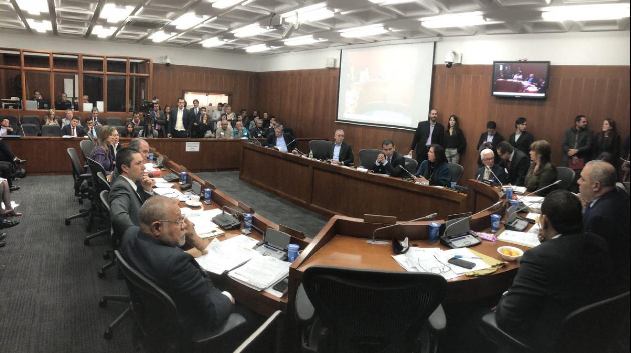 Comisión Quinta del Senado.