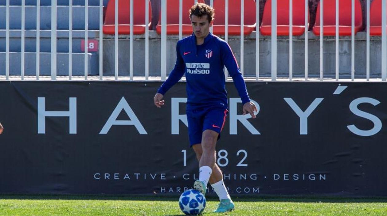 El atacante francés del Atlético de Madrid, Antoine Griezmann.