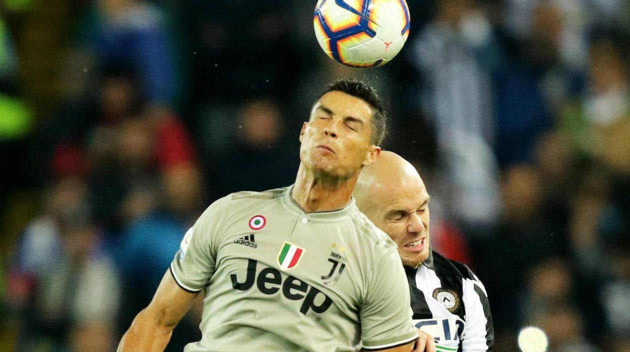 Cristiano Ronaldo, delantero portugués. 