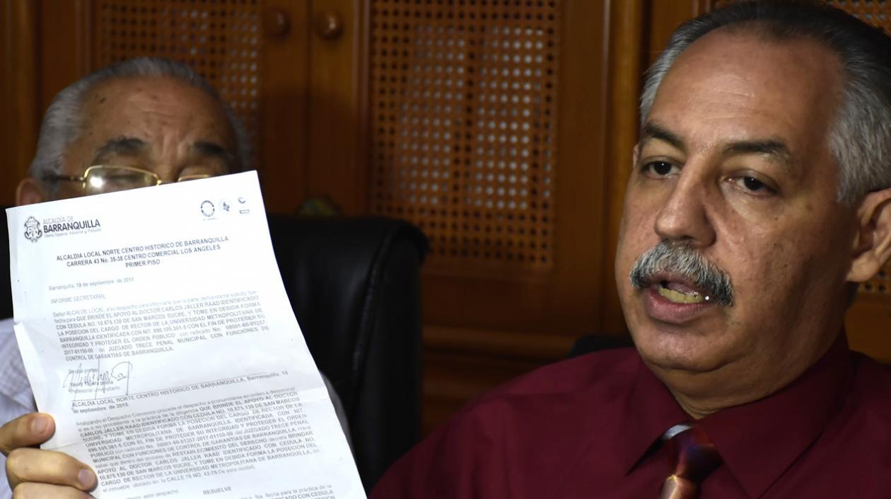 Juan José Acosta, Rector de Unimetro.