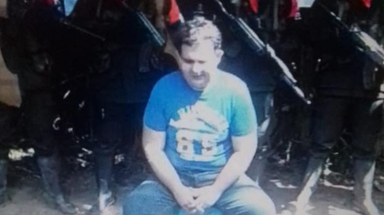 José Leonardo Ataya,  gerente de la Empresa de Servicios Públicos de Arauca (Emserpa), que está secuestrado. 